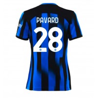 Dres Inter Milan Benjamin Pavard #28 Domáci pre Ženy 2023-24 Krátky Rukáv